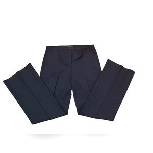 Theory Navy Straight-Leg Dress Pants
